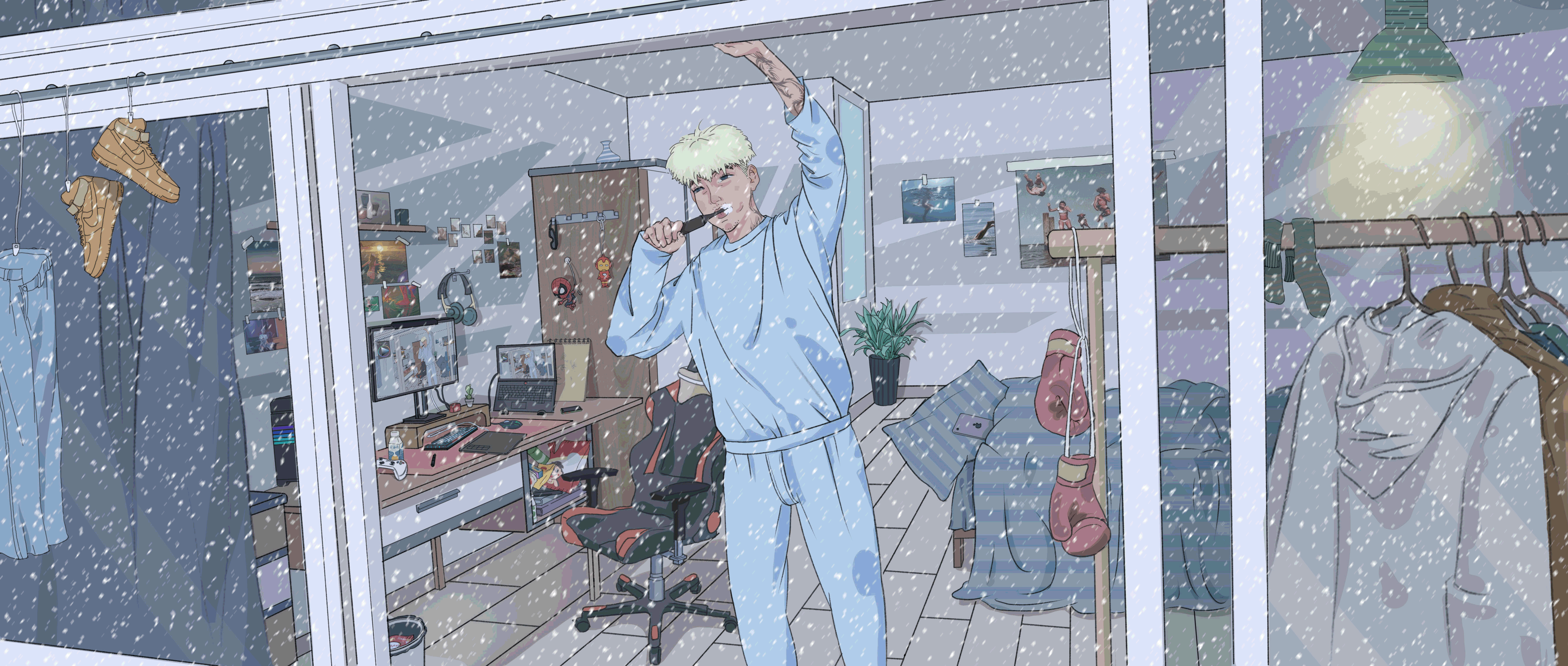 退休居家老干部