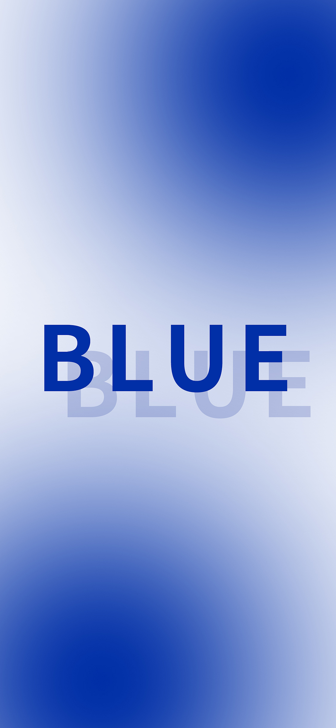 手机壁纸克莱因蓝