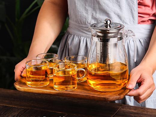 玻璃茶壶茶杯