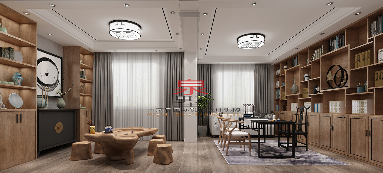 碧水庄园别墅大宅设计作品王文泉