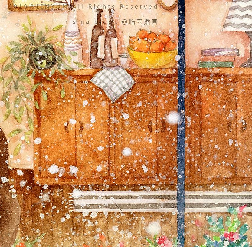 《冬天里的温暖》2（图ZMTg3MjMyMjcy） - 绘本 - 站酷设计师临云插画原创素材 - 站酷ZCOOL