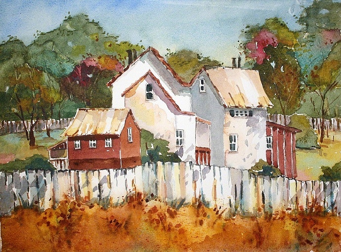 插画丨水彩画家 Joyce Hicks 绘画作品（图ZMTc4NTYyNjI0） - 创作习作 - 站酷设计师CGWANG王氏教育原创素材 - 站酷ZCOOL