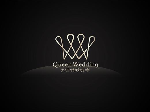 女王婚纱定制logo
