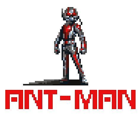 蚁人 ant-man 【像素】（图ZMzU3NzgxNTI=） - 游戏原画 - 站酷设计师GORGEOUS_高三欠原创素材 - 站酷ZCOOL