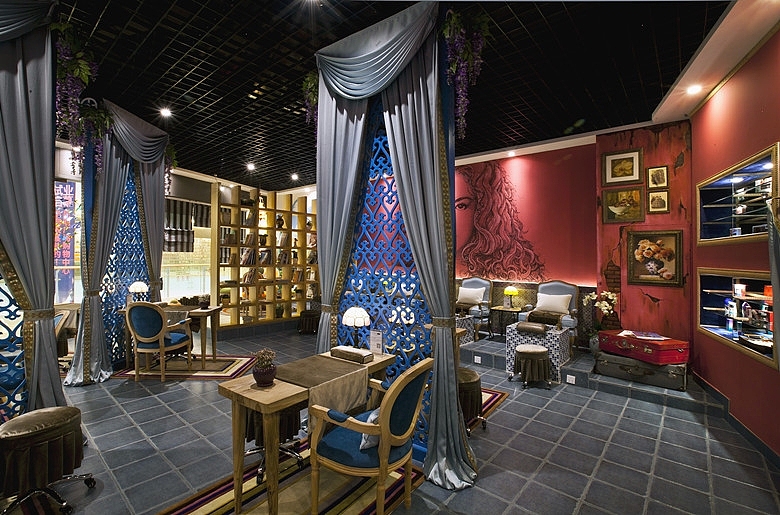 成都美甲店装修,成都美甲店设计,成都美甲店装修设计,成都美甲店装修设计公司