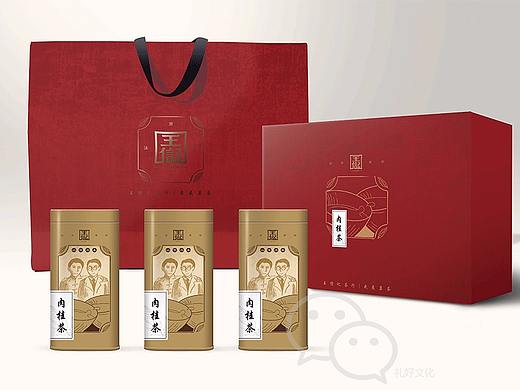 茶礼盒包装，民国风茶礼盒，包装设计