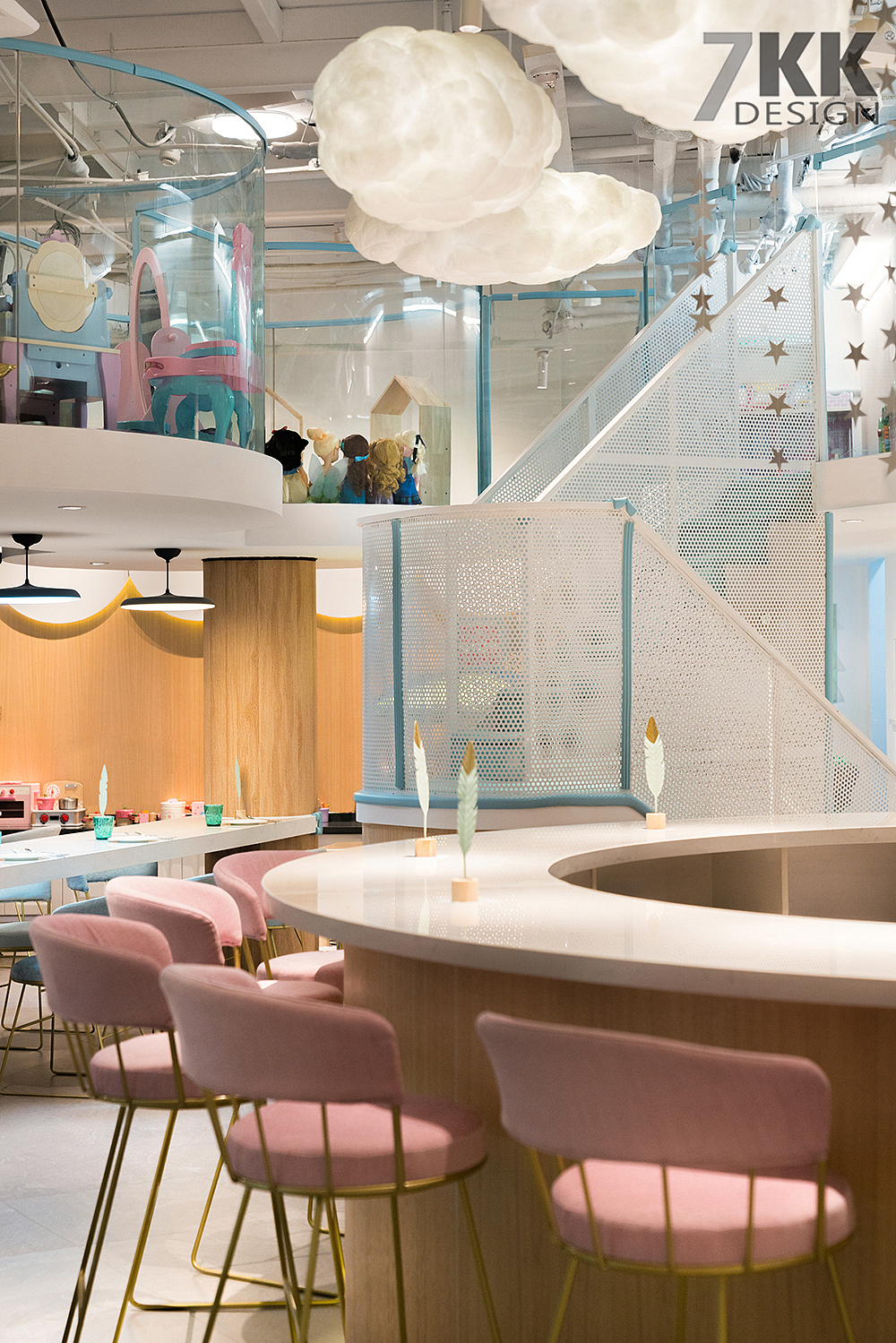 7kkdesign麦古一梦幻童心亲子餐厅（图ZMTMwMTgwNjIw） - 家装设计 - 站酷设计师7kkdesign麦古一原创素材 - 站酷ZCOOL