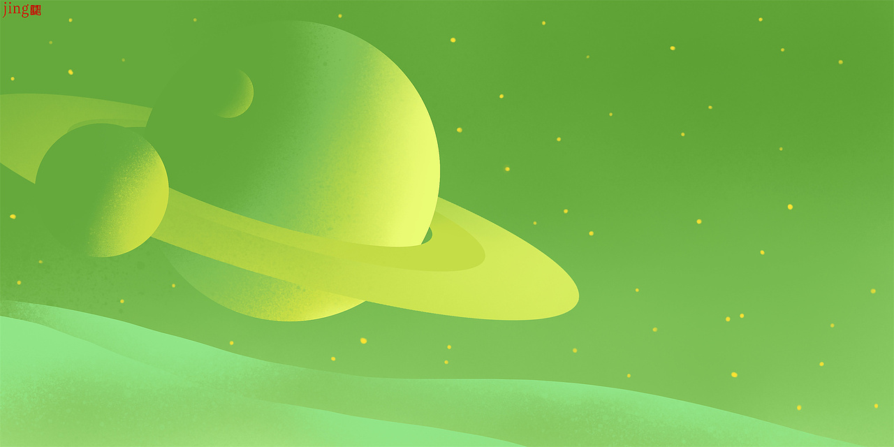 35幅简约横幅壁纸插画 横幅背景图