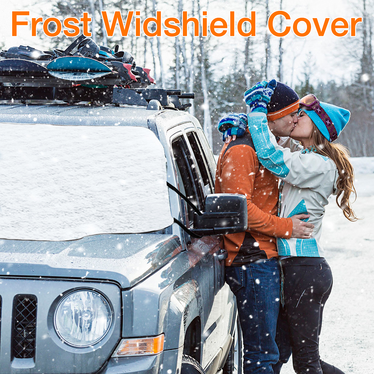 厚款门夹防雪罩