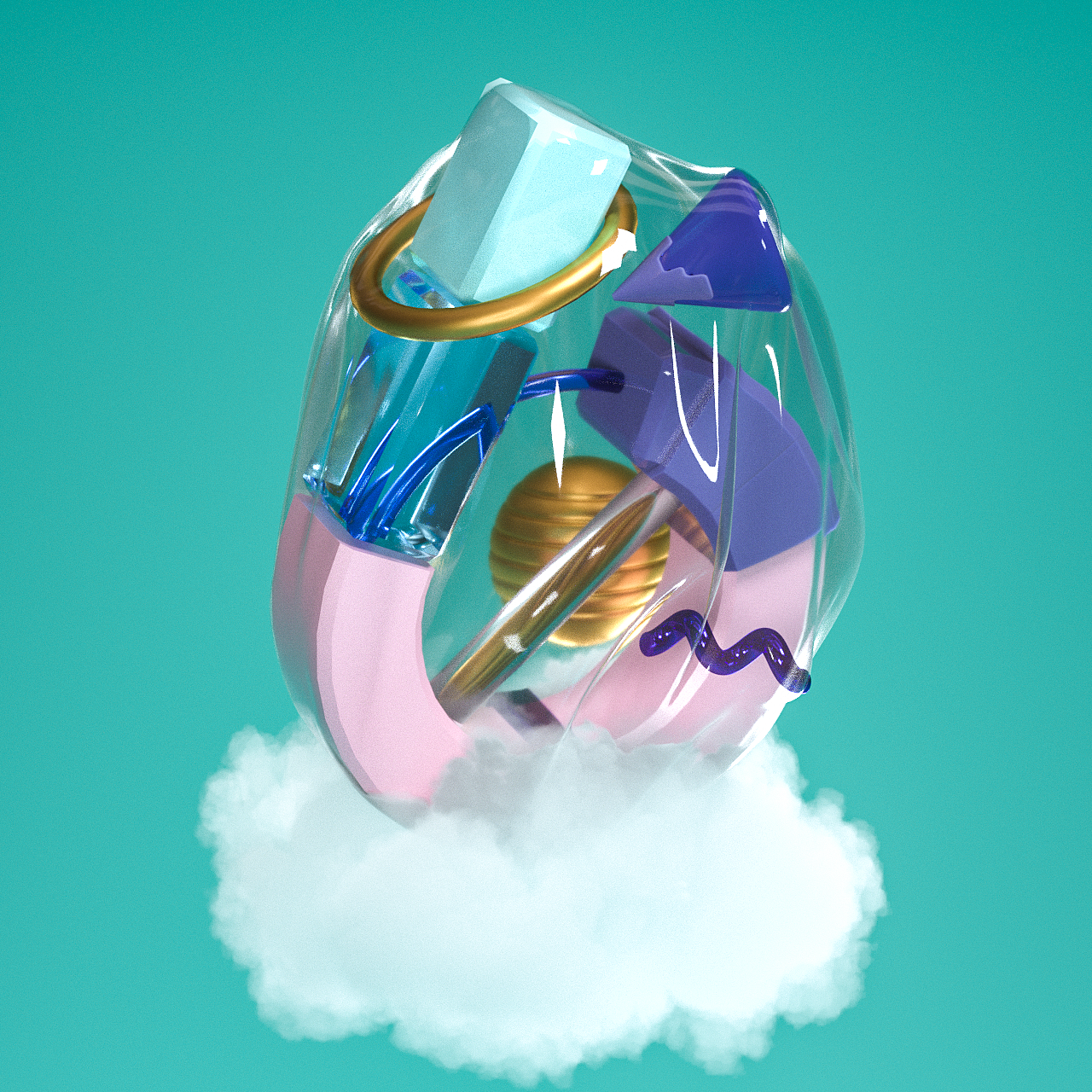 c4d作品合集（图ZMTUyOTcwMDky） - 场景 - 站酷设计师dingdinglanlan原创素材 - 站酷ZCOOL