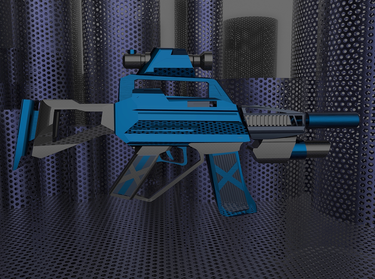 SD-X冲锋枪 吾道原创