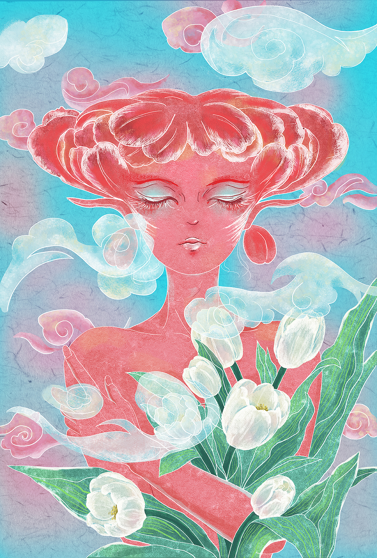 不問花期（圖ZMjUxMzY0ODA0） - 創(chuàng)作習(xí)作 - 站酷設(shè)計(jì)師尺殿原創(chuàng)素材 - 站酷ZCOOL