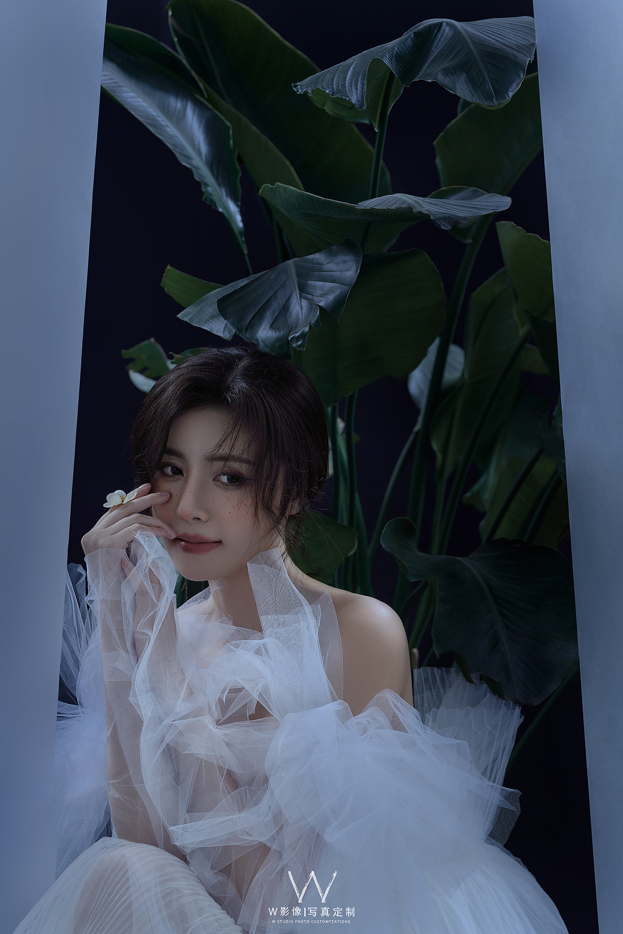 一个人的单人婚纱也很高级