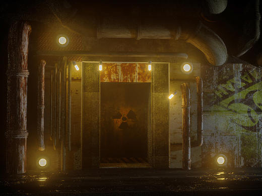 蒸汽朋克风格的场景