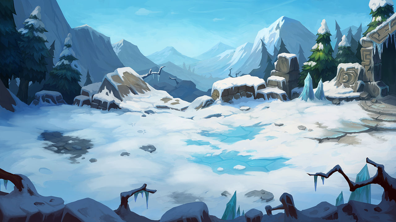 横版场景|插画|游戏原画|张力文先森_原创作品-站酷zcool