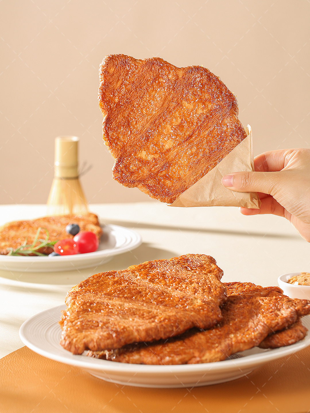 美食拍摄 I 压扁可颂拍摄