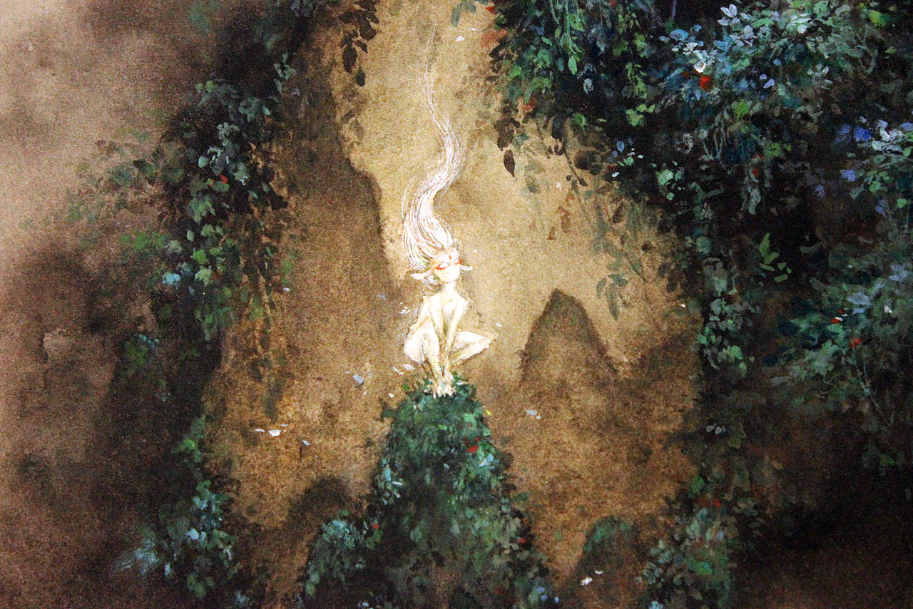 【中国百鬼】菌人，钟馗，山鬼夔···及近期的几幅练习（图ZMjY5MjQ5Mjg=） - 创作习作 - 站酷设计师画师杉泽原创素材 - 站酷ZCOOL