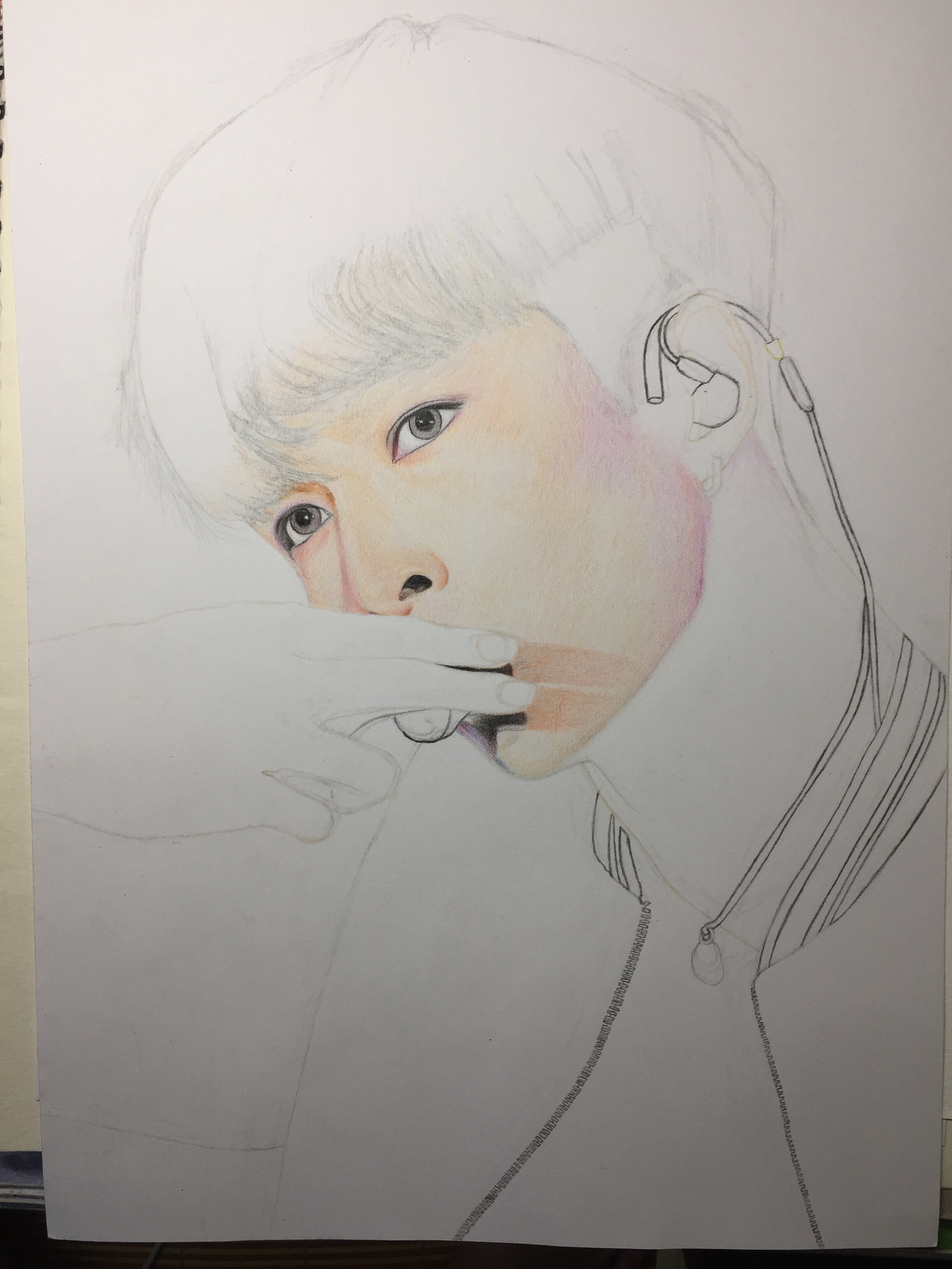 彩铅——张艺兴