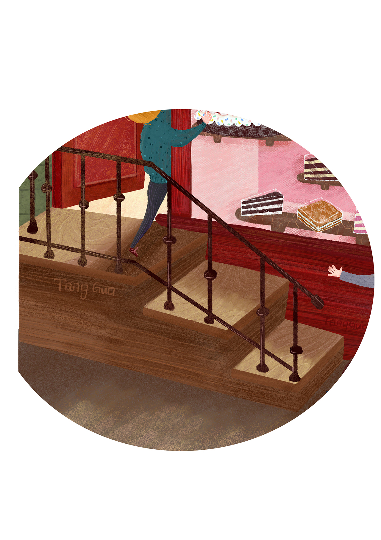 儿童插画～相遇（图ZMTA1Mjk2NzYw） - 儿童插画 - 站酷设计师糖果酱Tracy原创素材 - 站酷ZCOOL