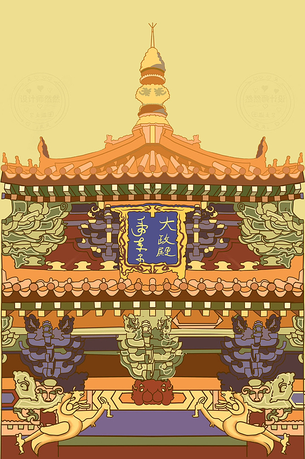 国风插画需要的私我鸭各种风格都可