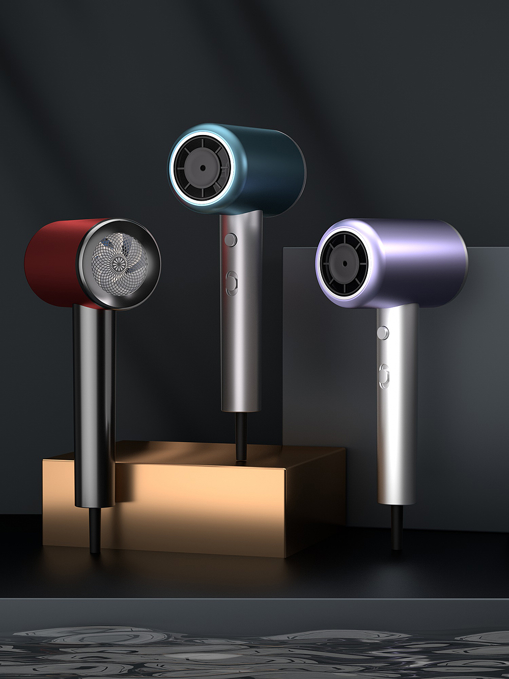 一组吹风机