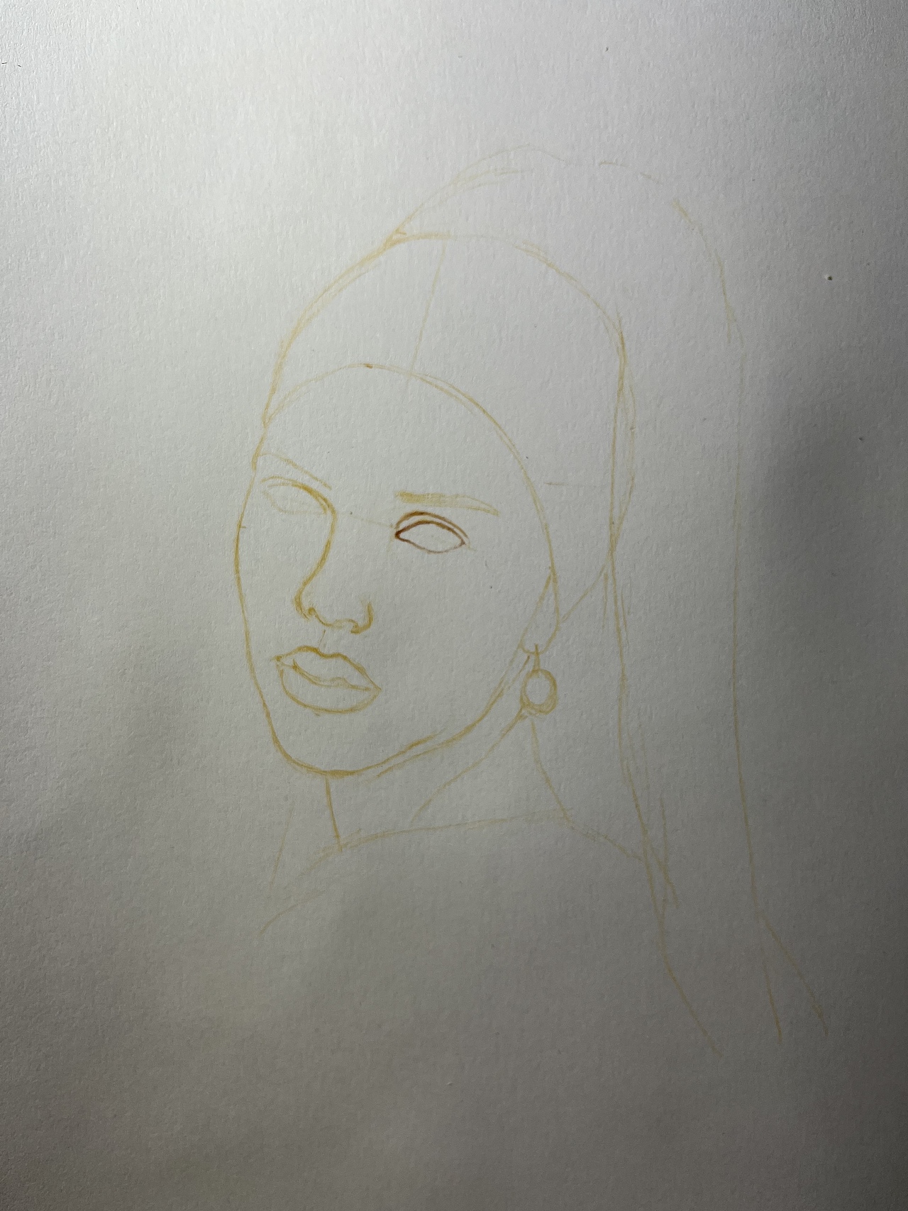 戴珍珠耳环的少女（图ZMjkxNTMxNzY0） - 绘画 - 站酷设计师DulcineaM原创素材 - 站酷ZCOOL