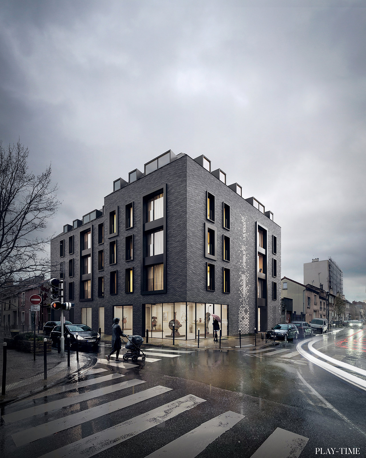 （美感）顶级效果图表现作品参考—PLAY-TIME（图ZMjQzMDgzMDMy） - 建筑设计 - 站酷设计师魏昊琛不会撸图原创素材 - 站酷ZCOOL