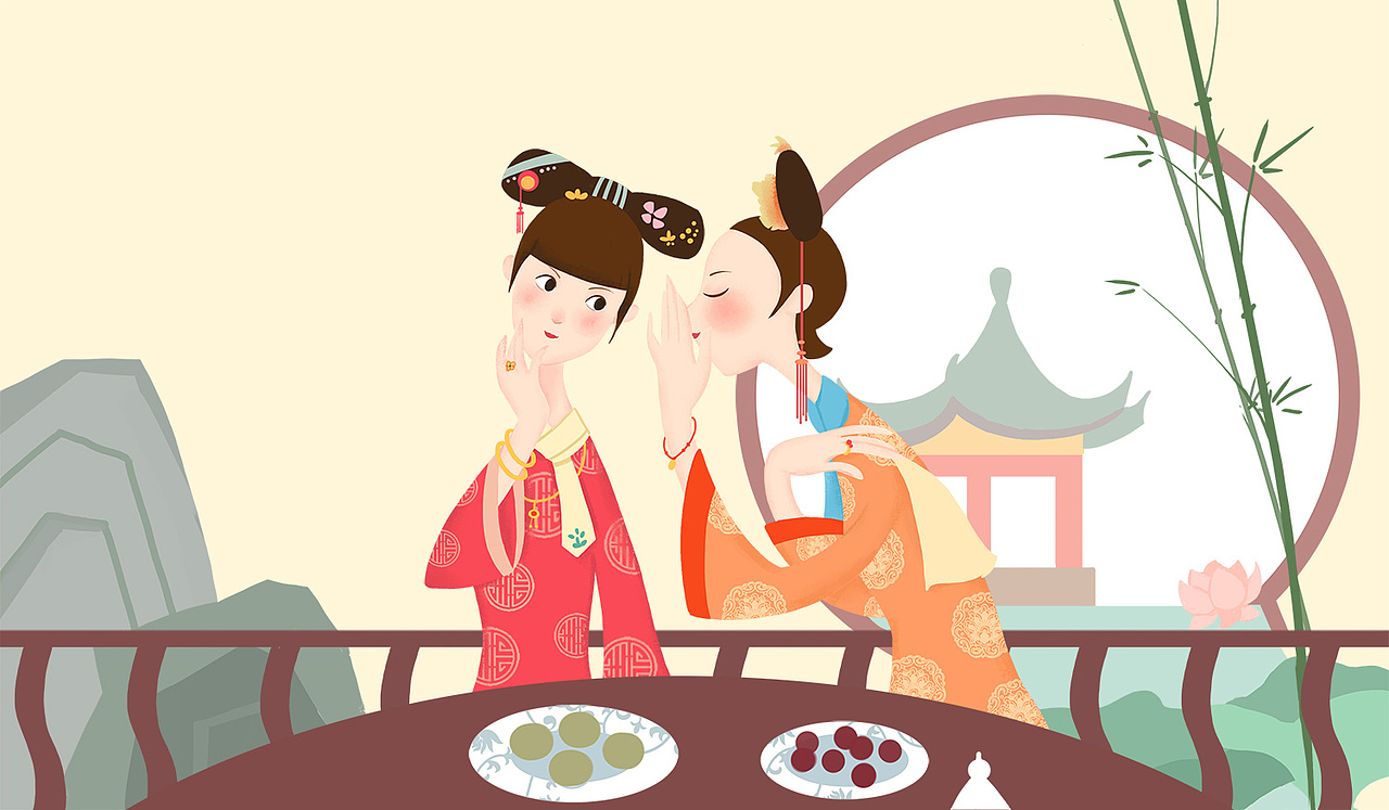 清隆祥珠宝网页包装等插图设计（图ZMzc3ODkzNjQ=） - 商业插画 - 站酷设计师丸子1015原创素材 - 站酷ZCOOL