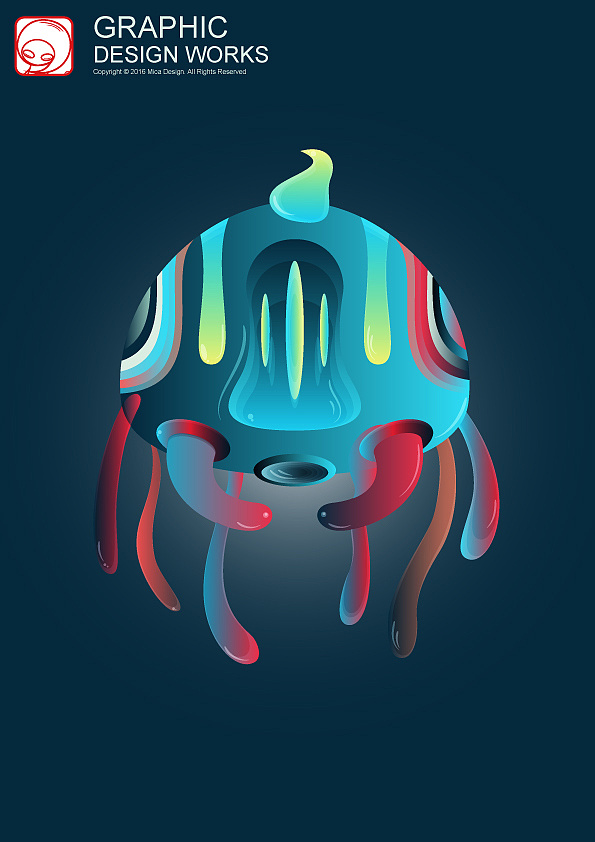 三体星人|插画|涂鸦\/潮流|cyygigig - 原创作品 - 站酷 (ZCOOL)