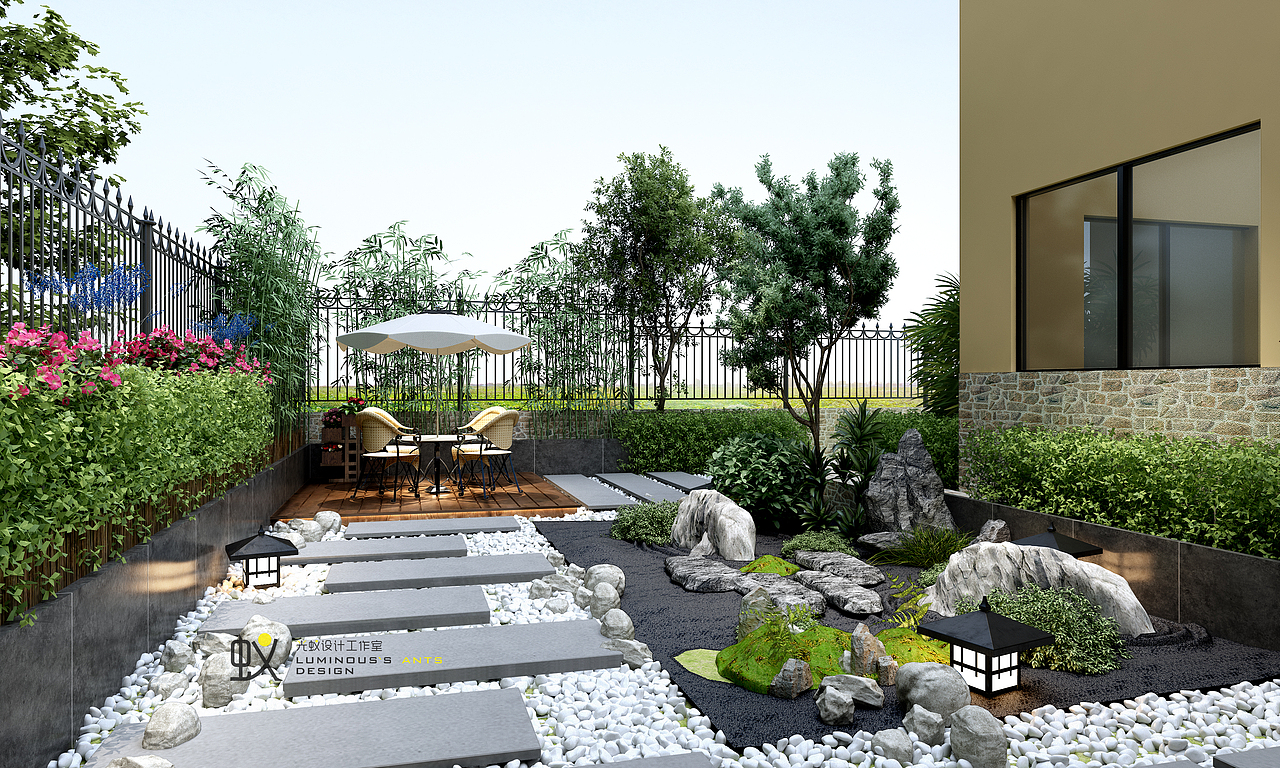 现代-庭院（图ZMjU4MjAzNzk2） - 景观设计 - 站酷设计师SSamgo原创素材 - 站酷ZCOOL