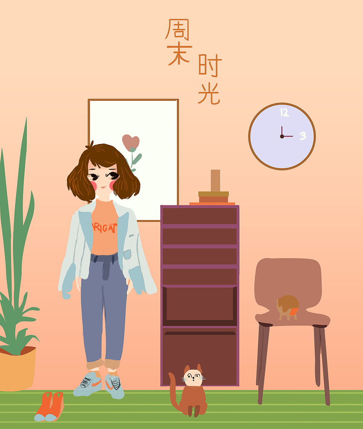 手绘作品（图ZMTU2MDcxNjY0） - 艺术插画 - 站酷设计师Xiaomeihong62原创素材 - 站酷ZCOOL