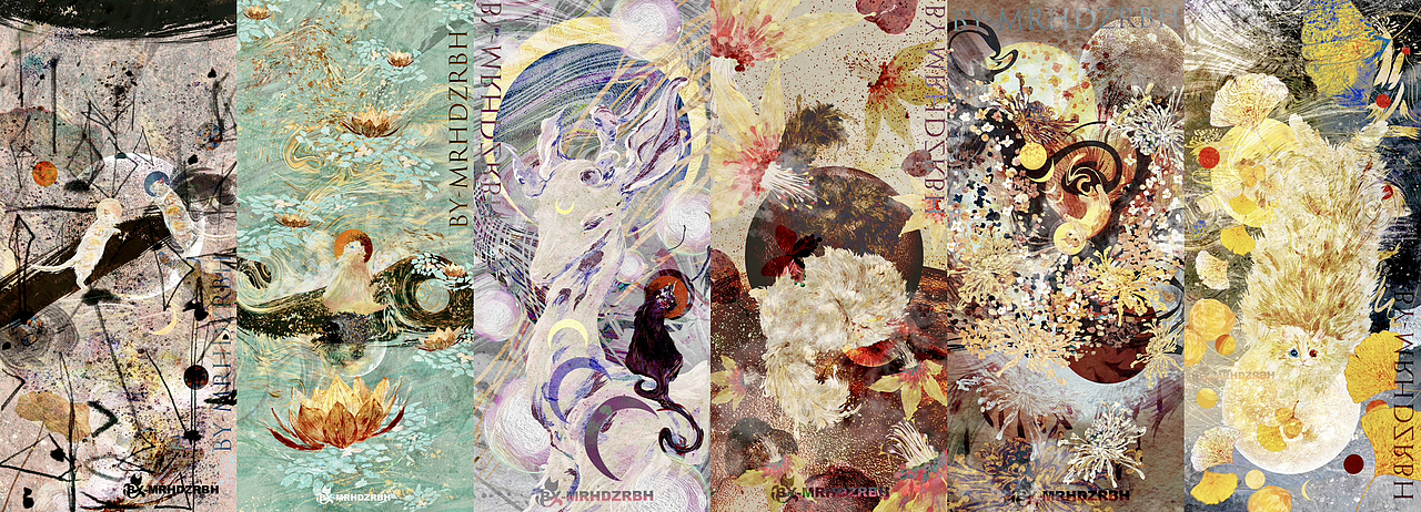 《绘梦》伍【2023】（图ZMzU4Njk2NzE2） - 实验艺术 - 站酷设计师美如画的中二病原创素材 - 站酷ZCOOL