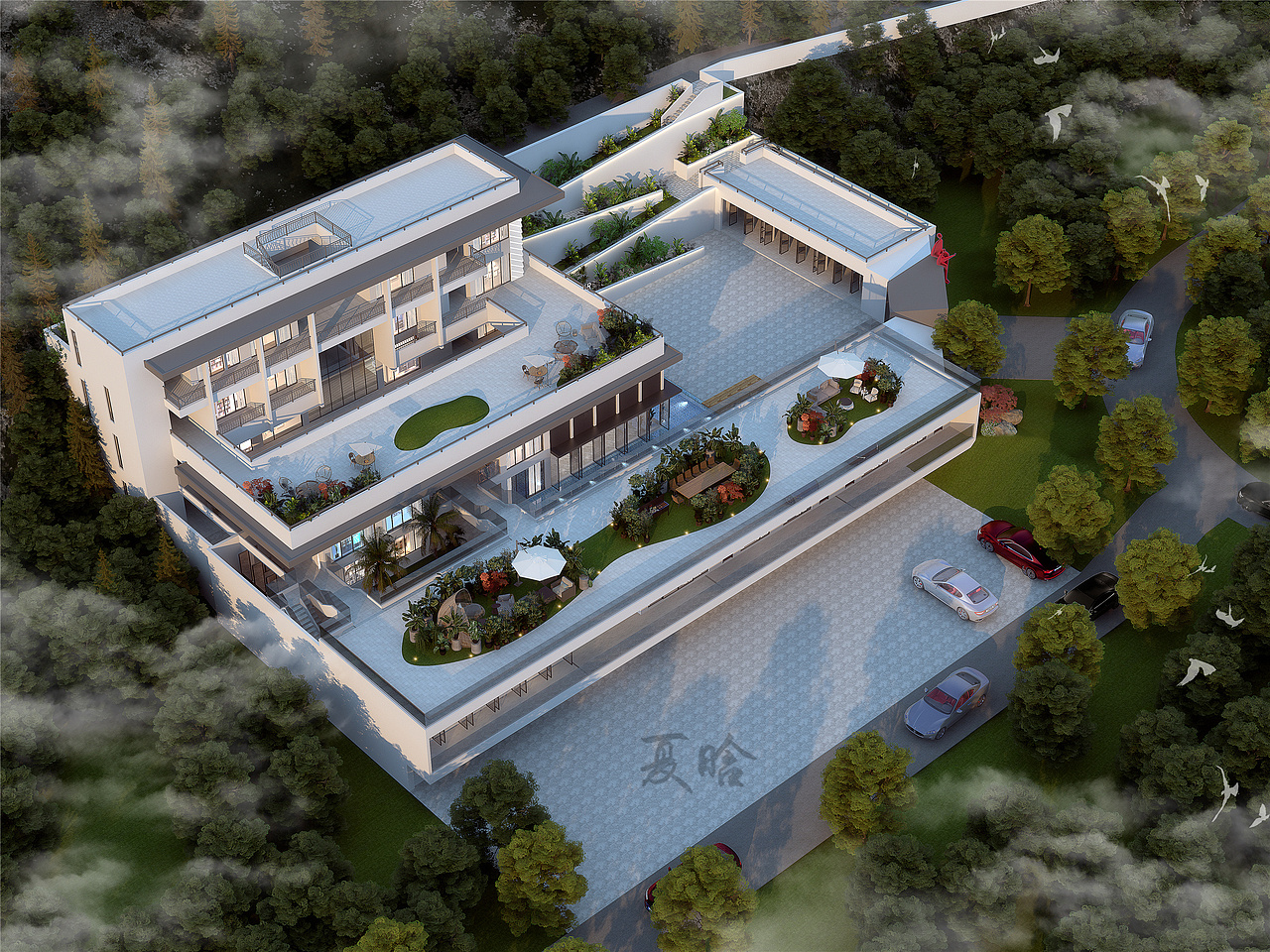 室外建筑|室外鸟瞰