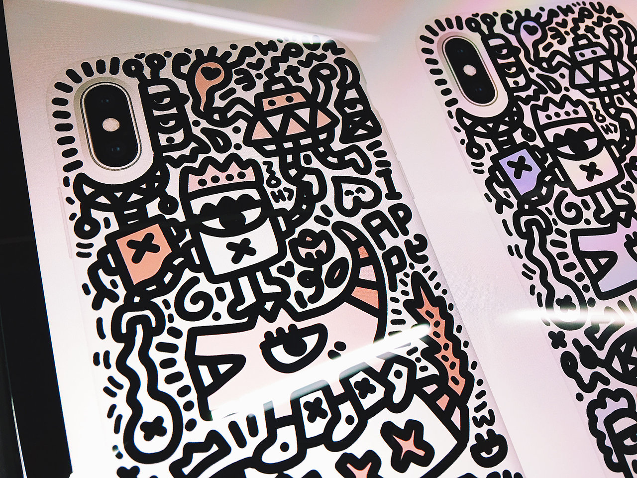 No.190904-iPhone殼（圖ZMjQ0NjkxMjUy） - 新銳潮流插畫 - 站酷設(shè)計師54yonco原創(chuàng)素材 - 站酷ZCOOL