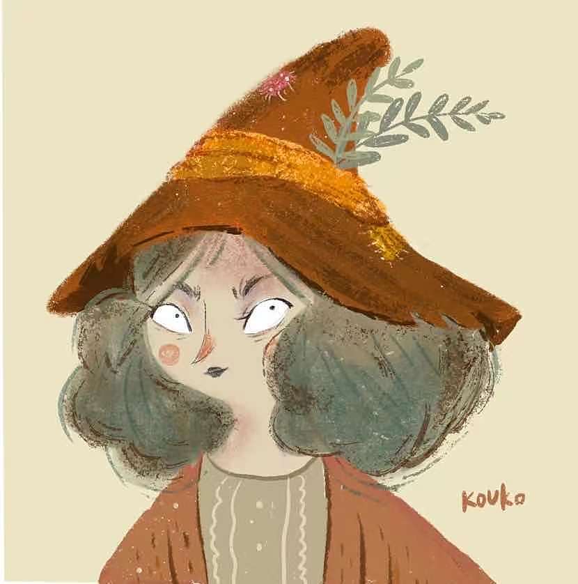 微信头像|插画|儿童插画|ymy雅 - 临摹作品 - 站酷 (zcool)