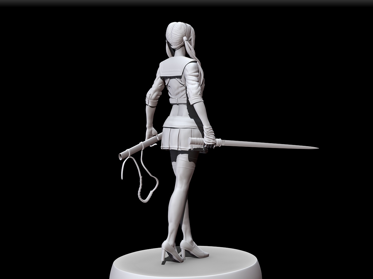 zb雕刻练习|三维|人物\/生物|夜目HF - 原创作品 - 站酷 (ZCOOL)