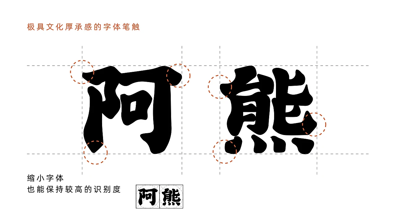 洛阳餐饮品牌策划-餐饮全案案例-阿熊螺蛳粉-logo设计