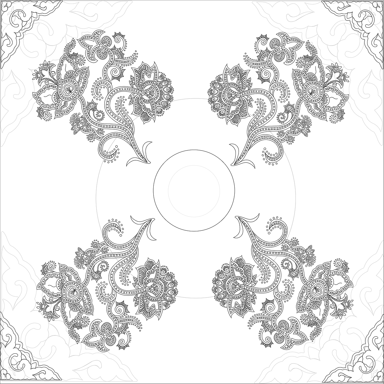 白族花卉图案文创设计