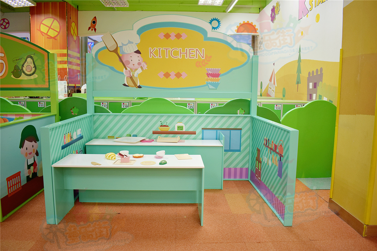 儿童职业体验娃娃家案例-深圳奇乐可可儿童乐园（图ZMjIxMDg4Nzg0） - 产品摄影 - 站酷设计师童乐街原创素材 - 站酷ZCOOL