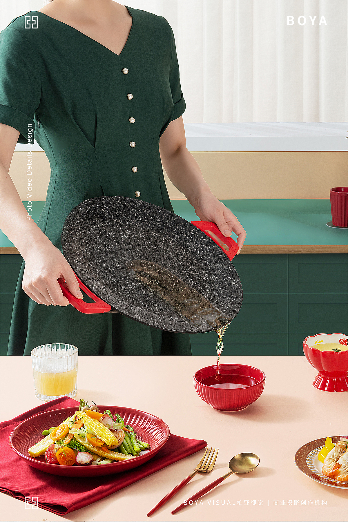 厨具摄影 ｜居家烤盘 X BOYA  视觉创作