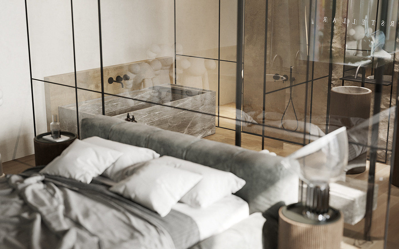 工业风格家装主要是采用黑白灰色系的