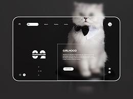 【临摹】创意官网设计-黑