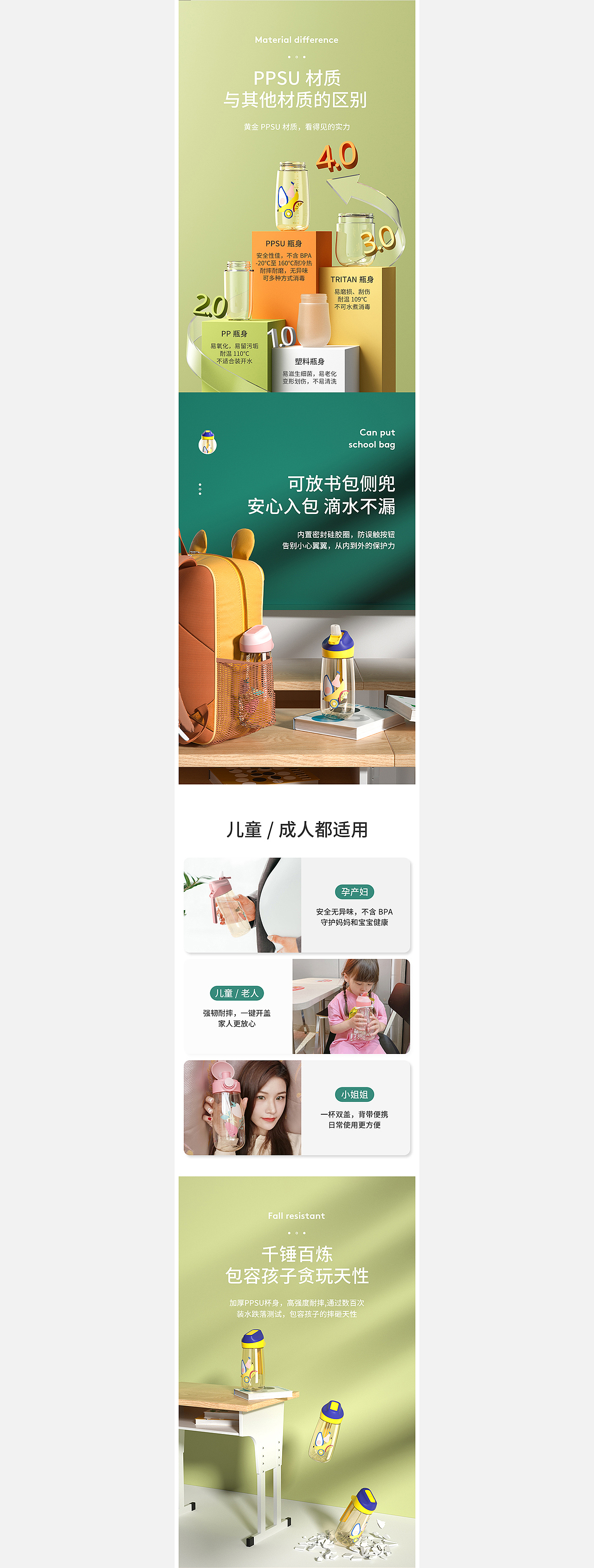 母婴-儿童水杯详情*2（图ZMjY3ODY3MDI0） - 电商 - 站酷设计师Sunshine初夏原创素材 - 站酷ZCOOL