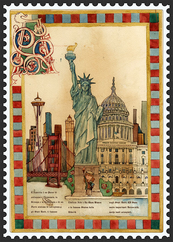 旅行的意义（图ZMTY5MTM2NTMy） - 儿童插画 - 站酷设计师路人哨原创素材 - 站酷ZCOOL