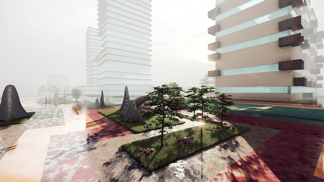 乐茶乐生——长乐公园设计渲染（图ZMjE0MDE2MzQ4） - 建筑/空间 - 站酷设计师太子WTZ原创素材 - 站酷ZCOOL
