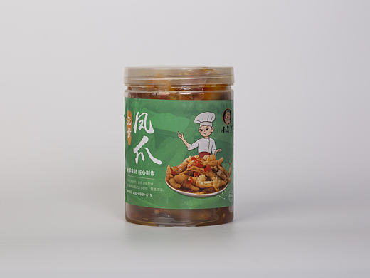 柠檬酸辣去骨凤爪