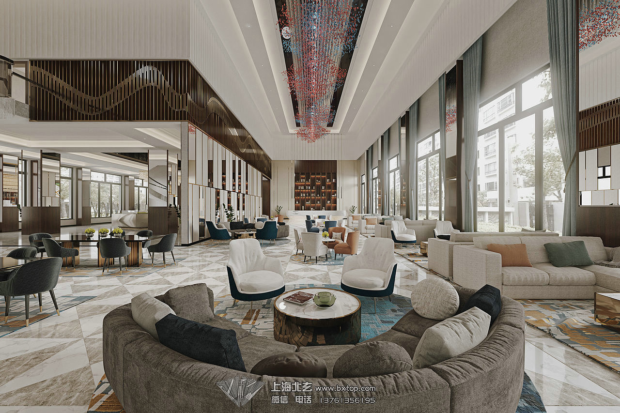 北玄视觉—酒店会所（图ZMjYzOTQ2Nzky） - 建筑/空间 - 站酷设计师北玄视觉表现原创素材 - 站酷ZCOOL