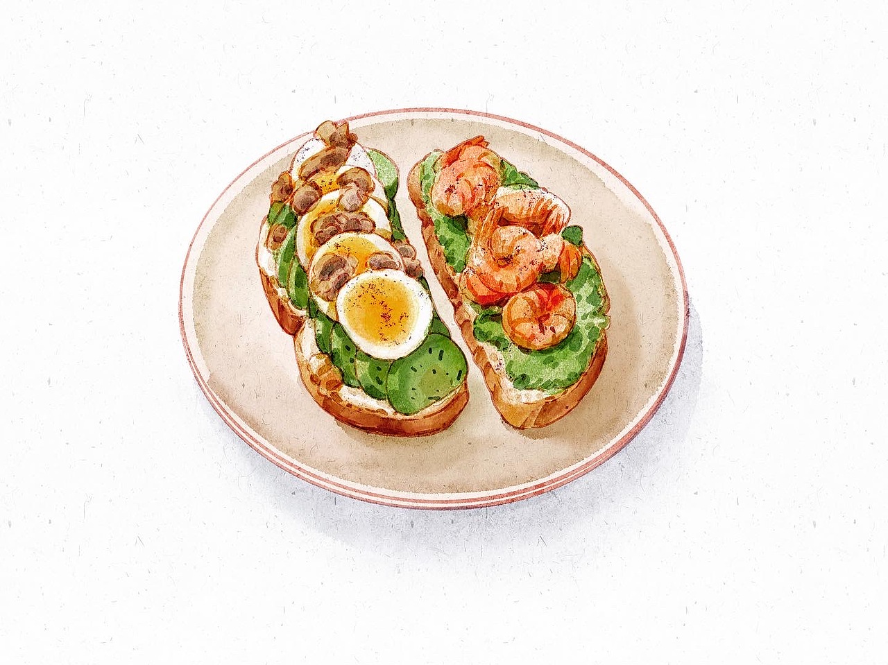 美食（圖ZMzAwMjM5ODY4） - 商業(yè)插畫 - 站酷設(shè)計師祇劫原創(chuàng)素材 - 站酷ZCOOL