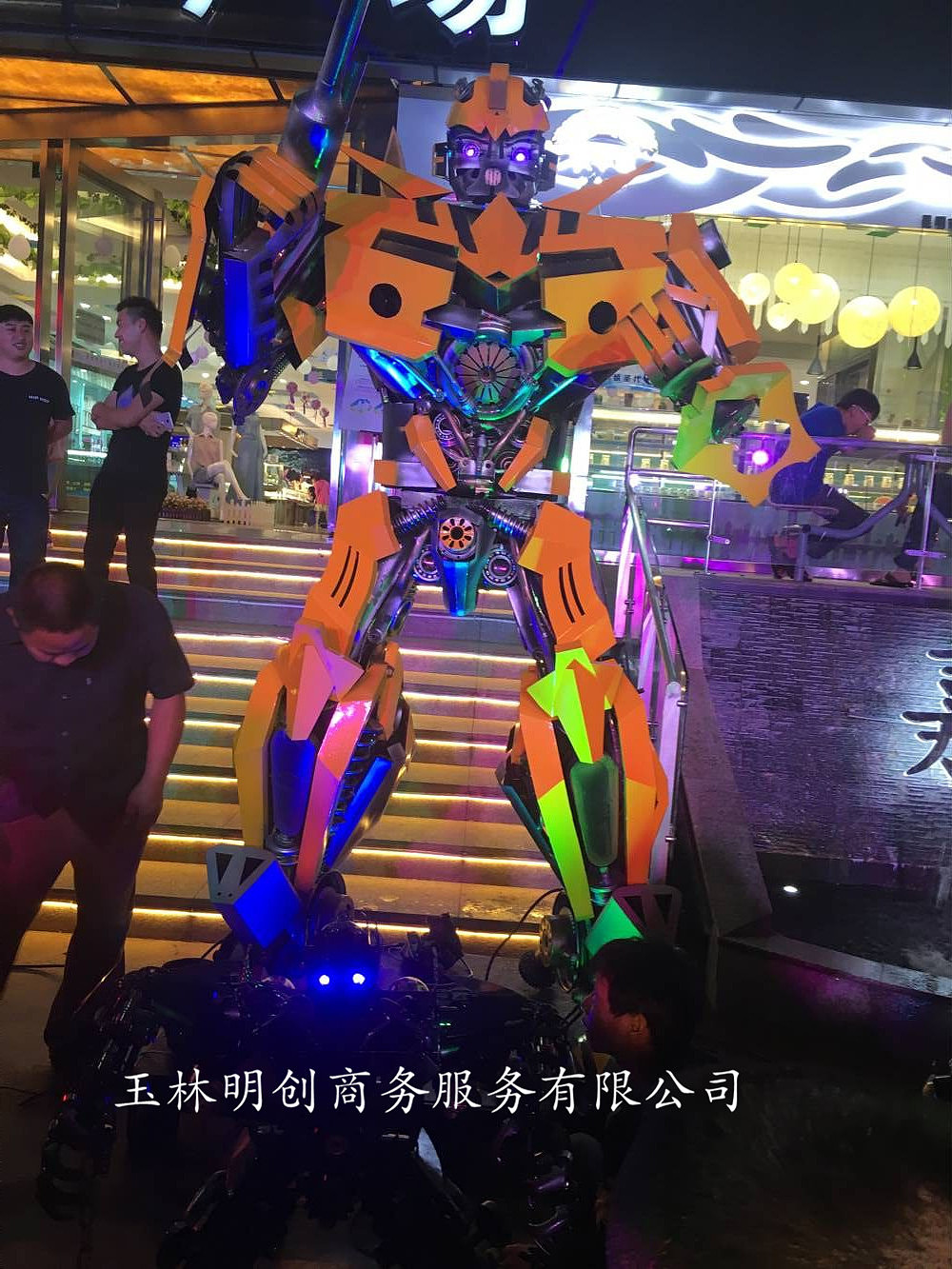 广西大型变形金刚大黄蜂擎天柱模型租赁厂家一手资源