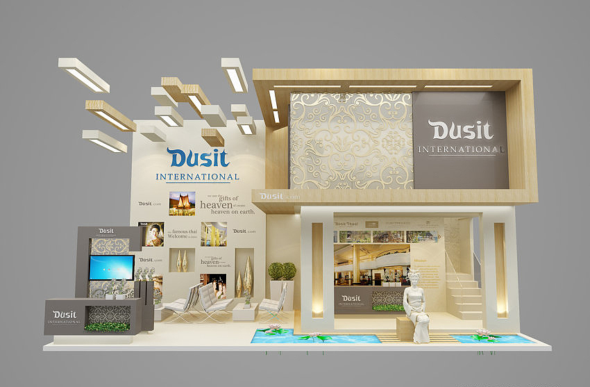 DUSIT双层展位设计（图ZMjAyNDgzMjMy） - 其他 - 站酷设计师Bigggg原创素材 - 站酷ZCOOL